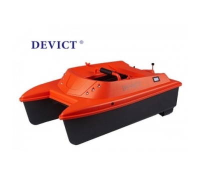 Devict Catamaran Bait boat  лодка за захранка с два контейнера + безплатна чанта