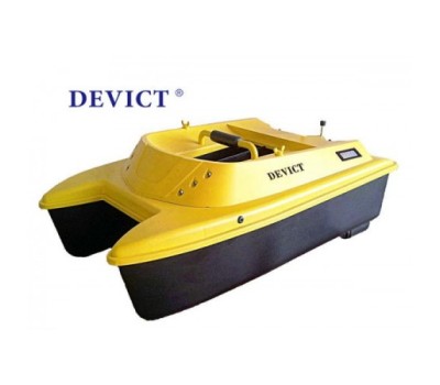 Devict Catamaran Bait boat  лодка за захранка с два контейнера + монтиран сонар LUCKY FF918