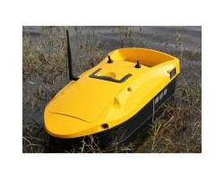 Devict bait boat + безчеткови мотори +литиеви батерии + безплатна чанта цвят жълт  Лодка за захранка