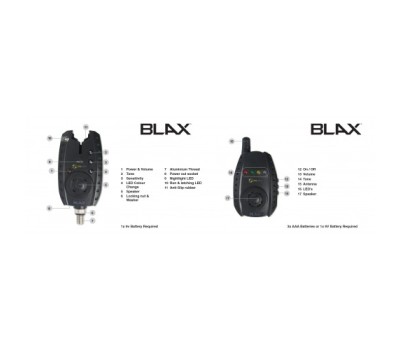 Carp spirit   4 BLAX + RECEIVER комплект 4+1  сигнализатори